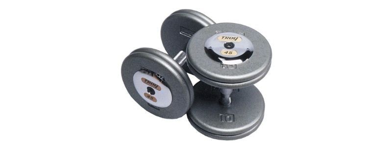 Used troy pro online style dumbbells