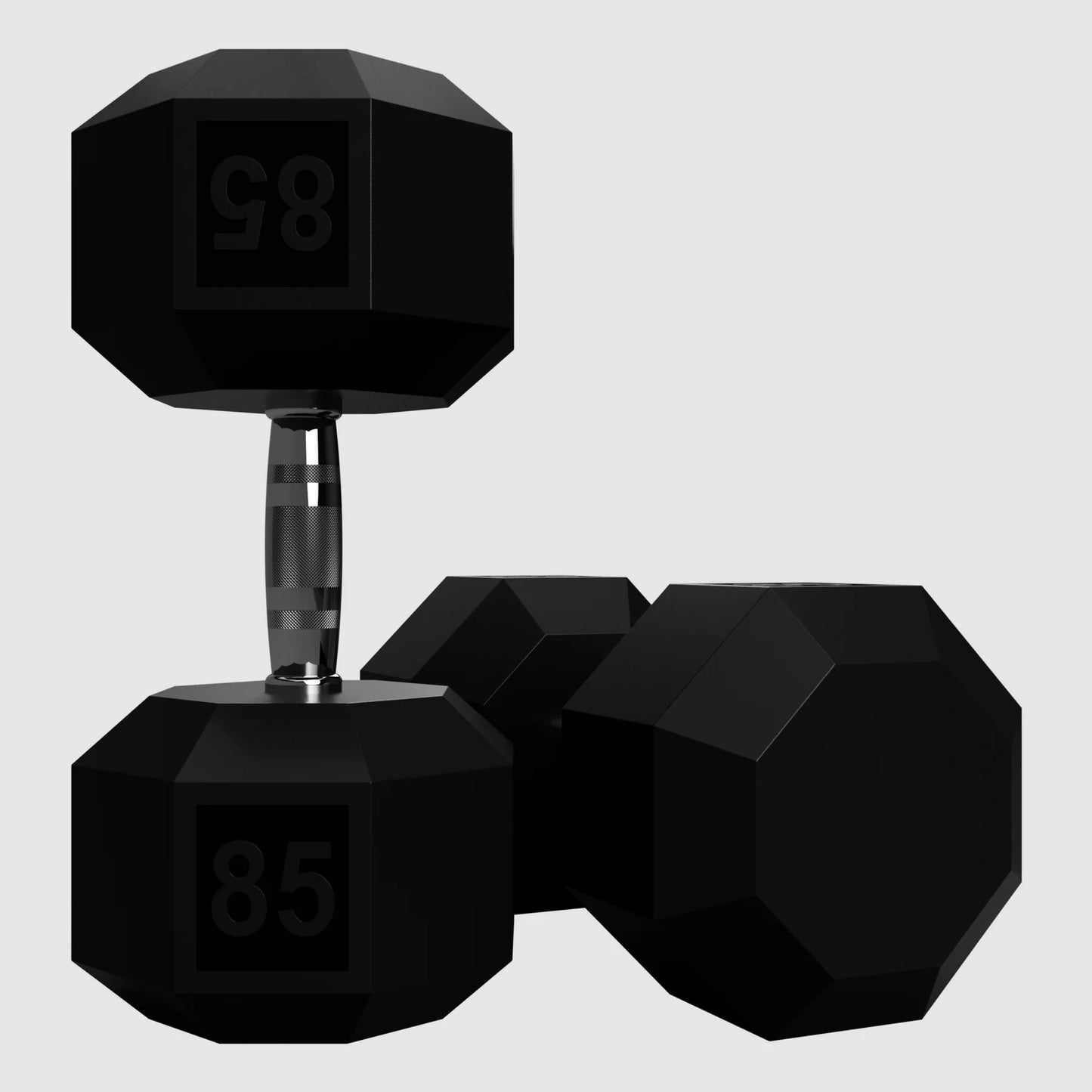 VTX 8-sided Rubber Dumbbells 4 pair custom order