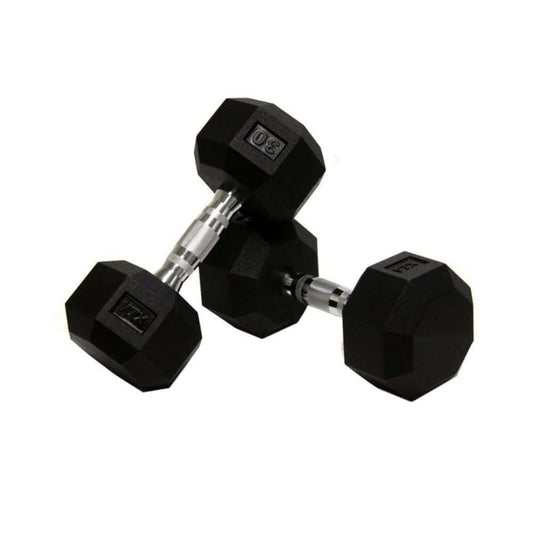 VTX 80 lb - 100 lb 8-sided Urethane Dumbbell Set