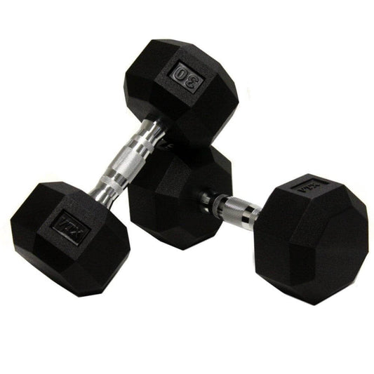 8 sided urethane dumbbell pair