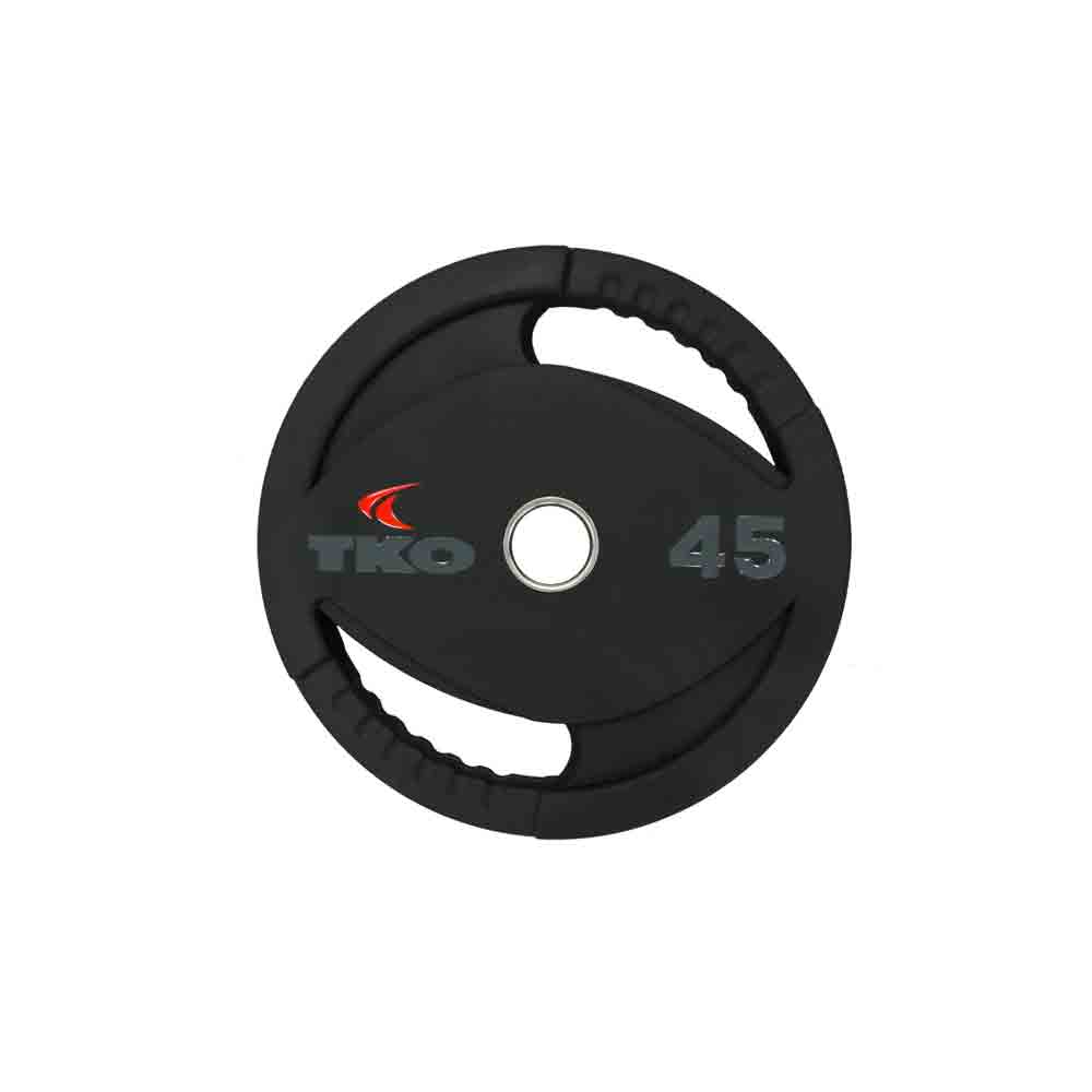 TKO 245 lbs to 425 lbs Urethane Grip Plates