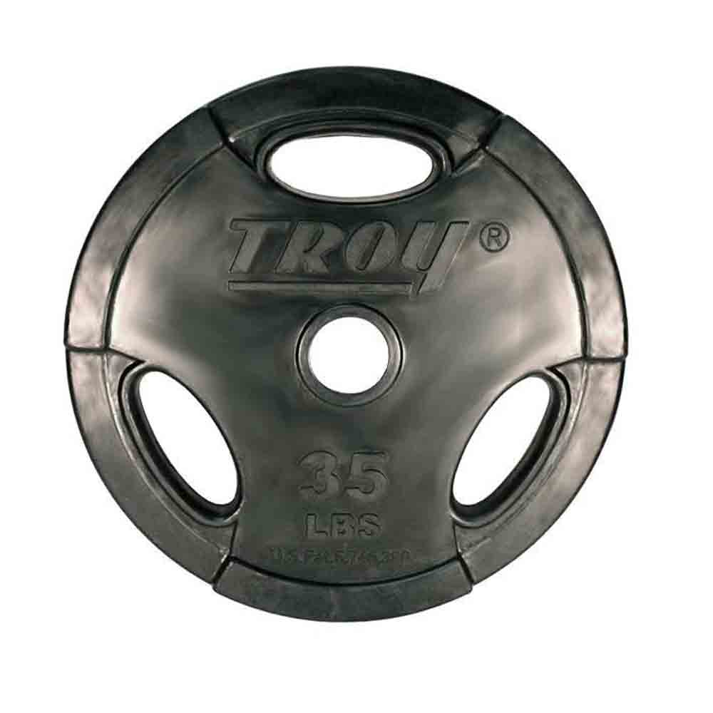 Troy 245 lbs to 425 lbs Rubber Inter-locking Grip Plates Set