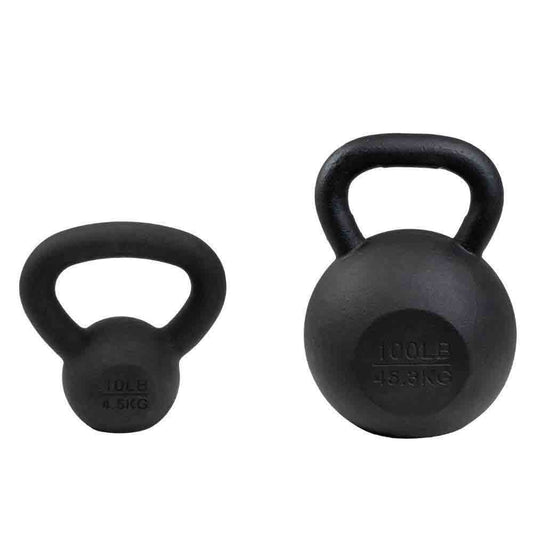 Troy Kettlebell Set 10 lb to 100 lb Singles (No Rack)