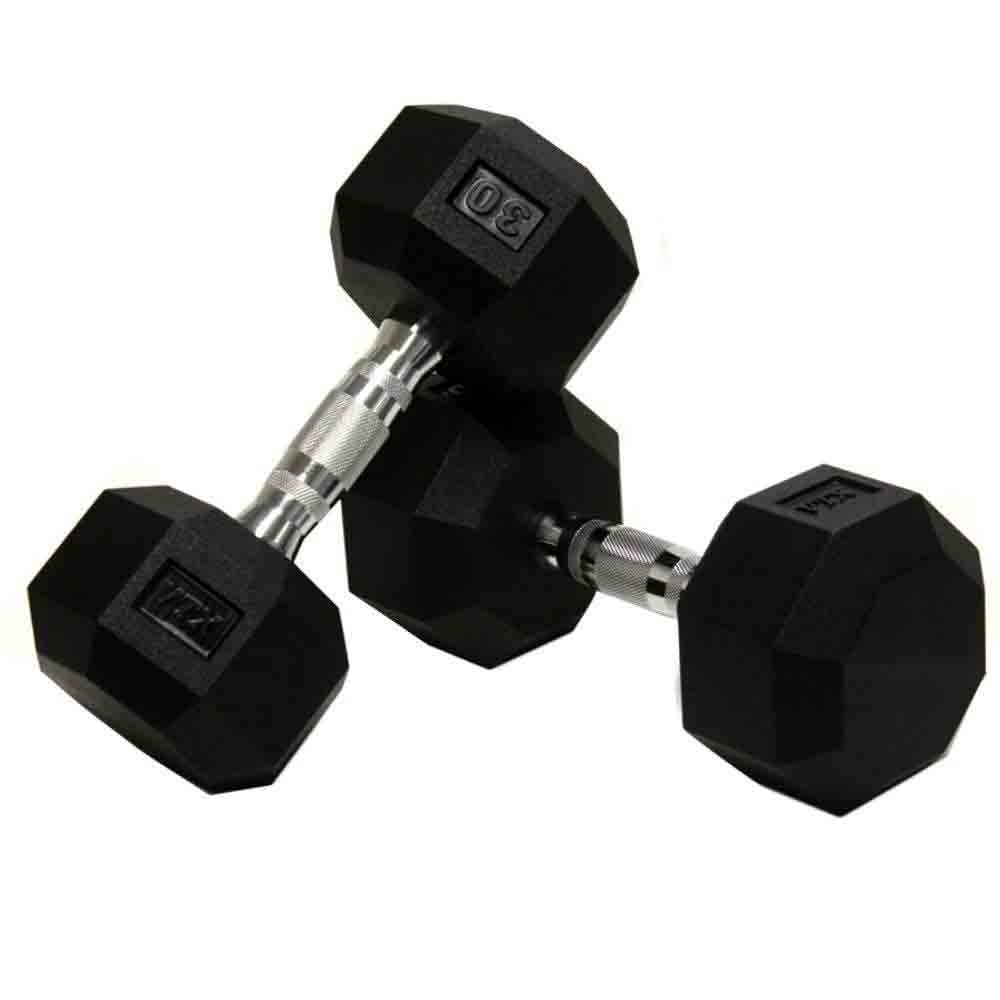 VTX 100 lb 8-sided Urethane Dumbbell Pair