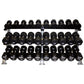 TROY 3-Tier 15 Pair Saddle Dumbbell Rack - Gym Gear Direct