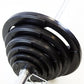 USA Olympic 300lb Rubber Grip Barbell set - Gym Gear Direct