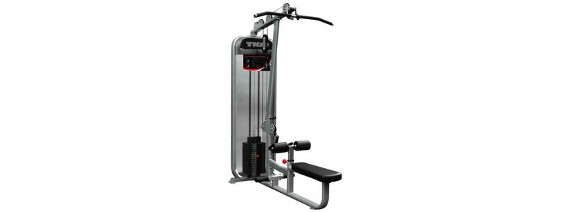 The seated row machine