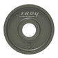 Troy 5 lb Troy gray cast iron wide rim Olympic plates