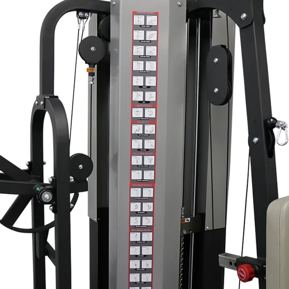 TKO 2 Stack Multi Home Gym - extensive workout system