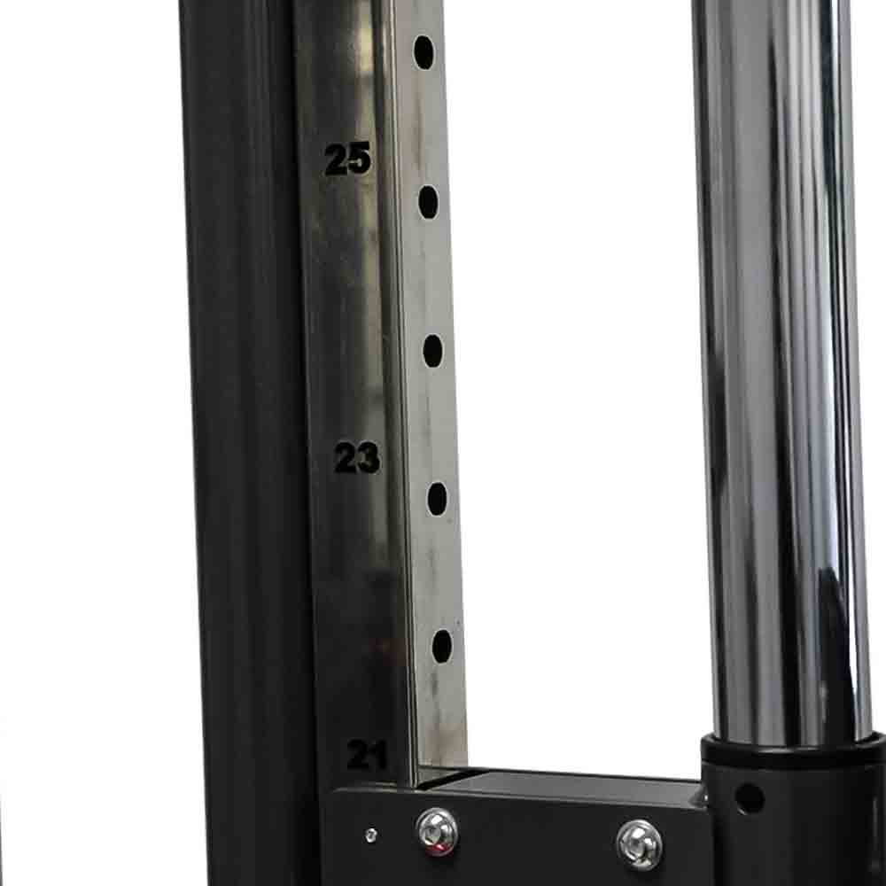 TKO Light Commercial Functional Trainer is fully adjustable for different heights