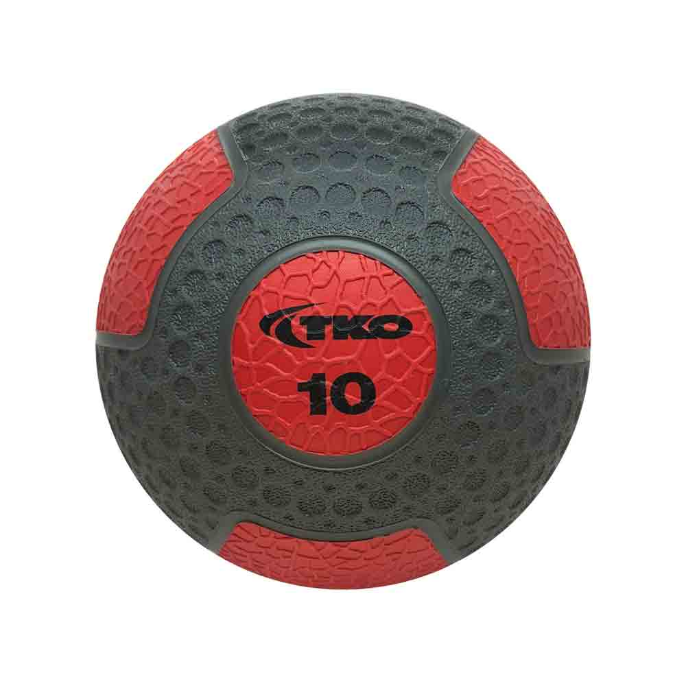 TKO 4 lbs to 12 lbs Commercial Medicine Ball with Rack