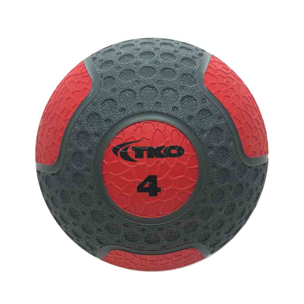 TKO 4 lbs to 12 lbs Commercial Medicine Ball with Rack