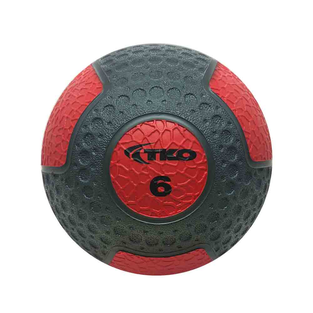 TKO 4 lbs to 12 lbs Commercial Medicine Ball with Rack