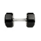 Troy 3 lb to 25 lb 8 Pair 12 Sided Premium Grade Rubber Dumbbell Set 