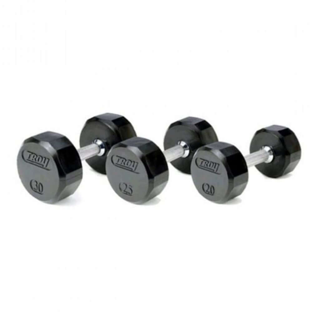 5 lb to 50 lb 10 pair dumbbell set with rack