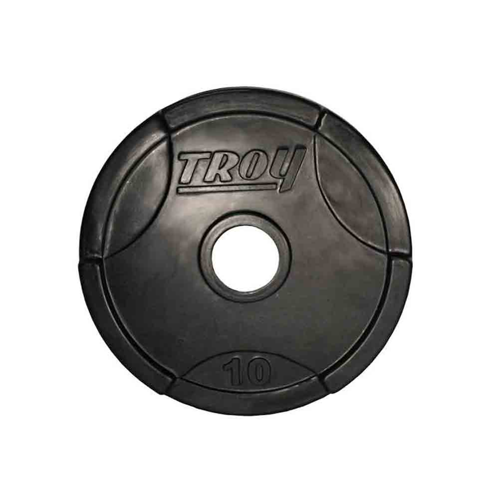 Troy 245 lbs to 425 lbs Rubber Inter-locking Grip Plates Set