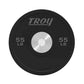 Troy 340 lbs to 680 lbs Black Competition Style Premium Rubber Bumper Plates