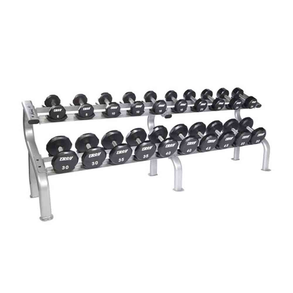 5 lb to 50 lb Urethane Dumbbell Set