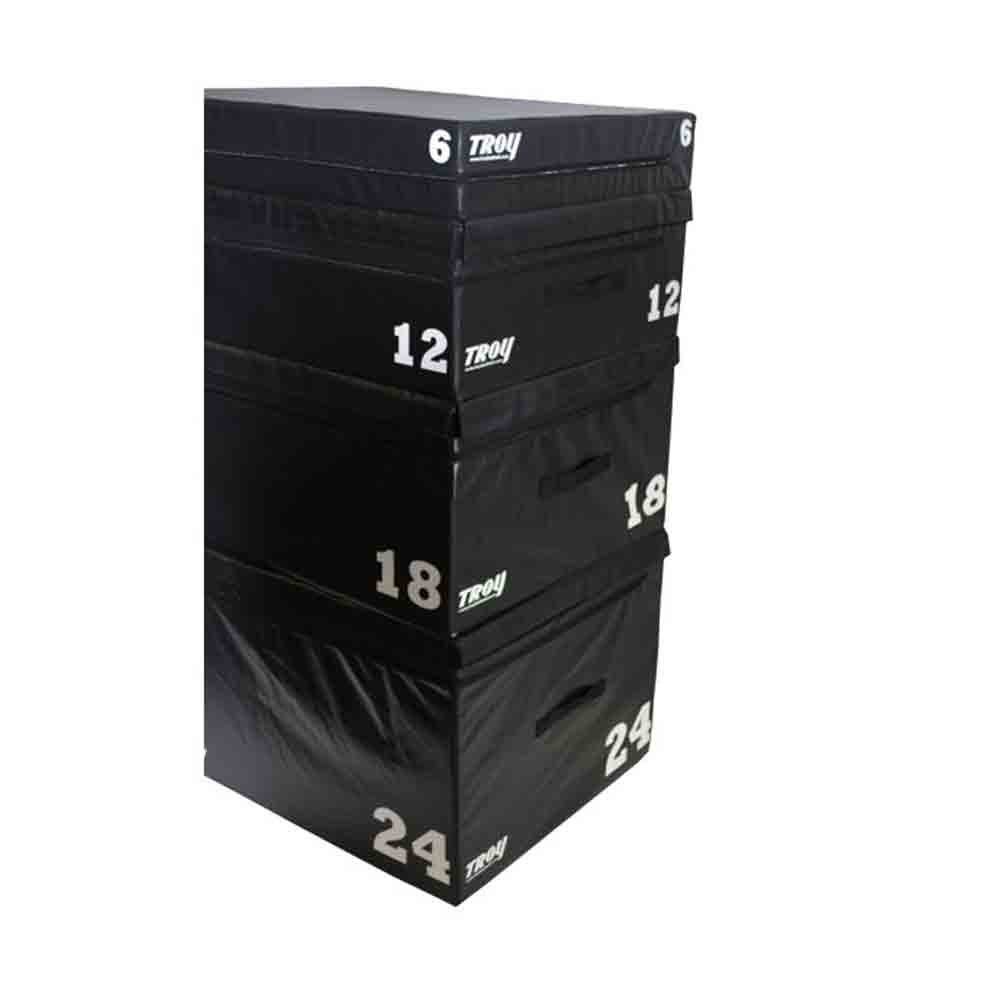Troy Stackable Plyo Boxes (4 Pack)