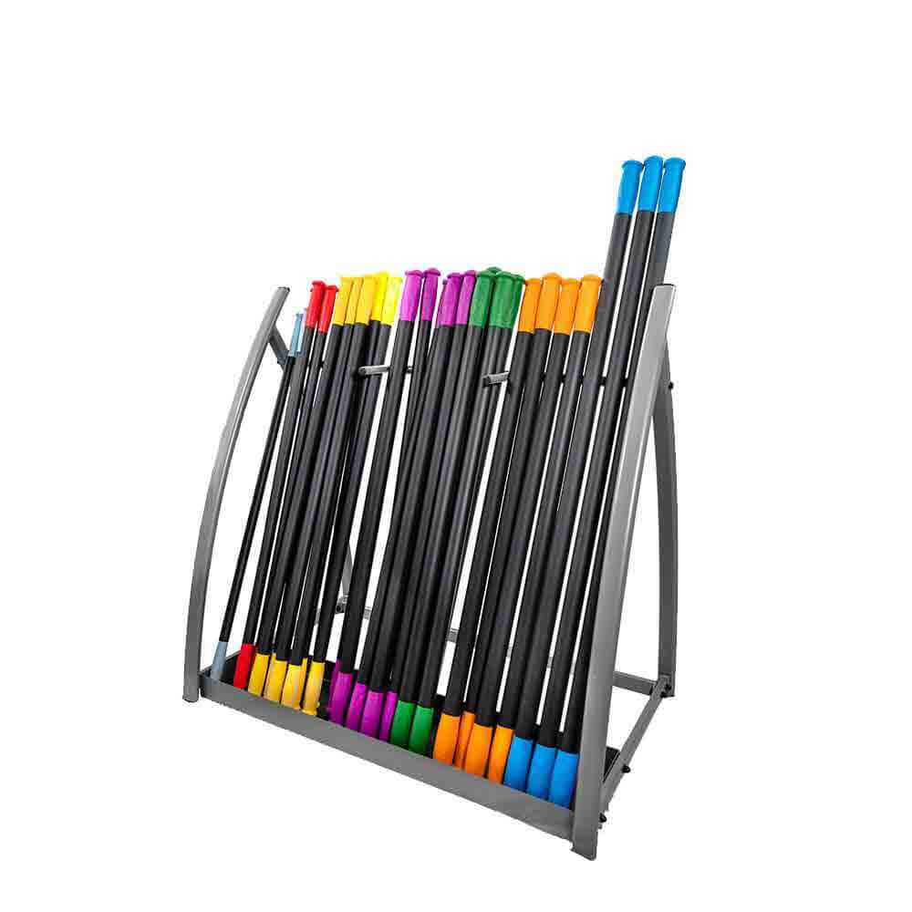 Troy Aerobic Toning Body Bar with rack