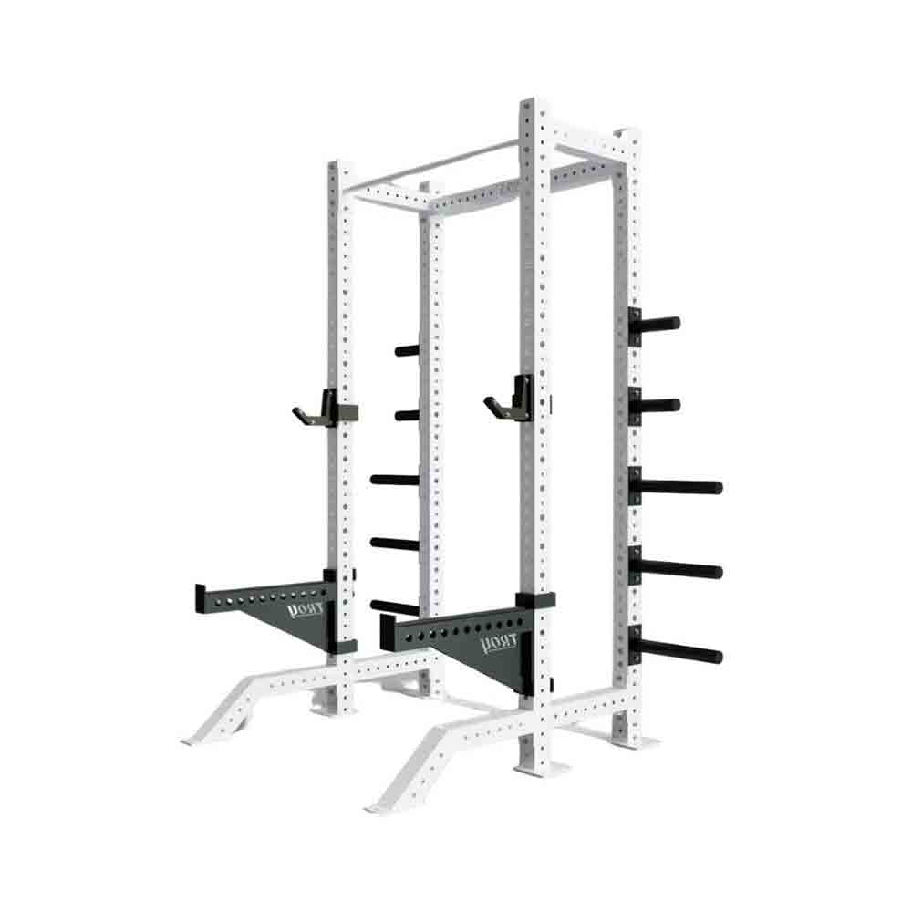 Troy Apollo Half Rack Cage white option