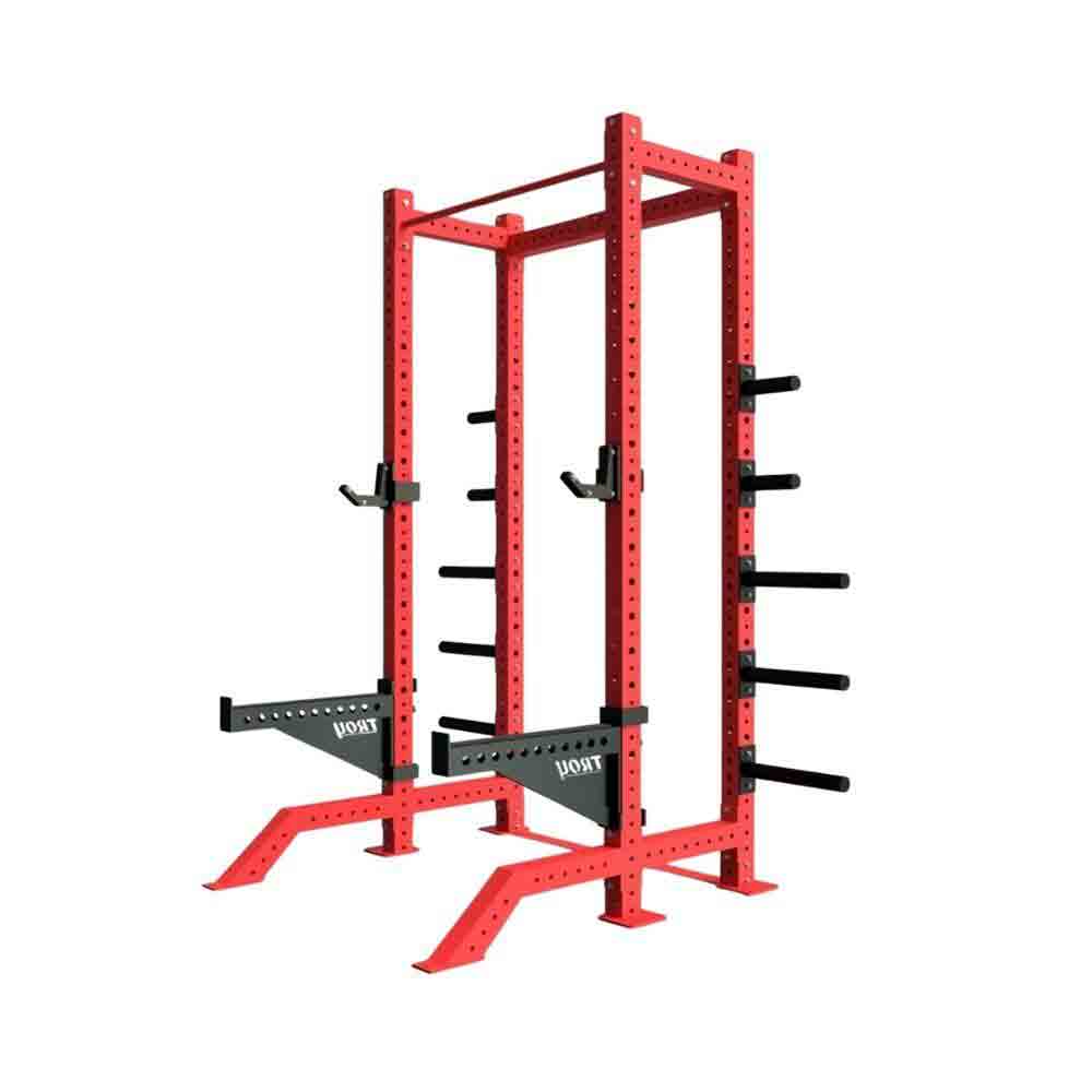 Troy Apollo Half Rack Cage red side view