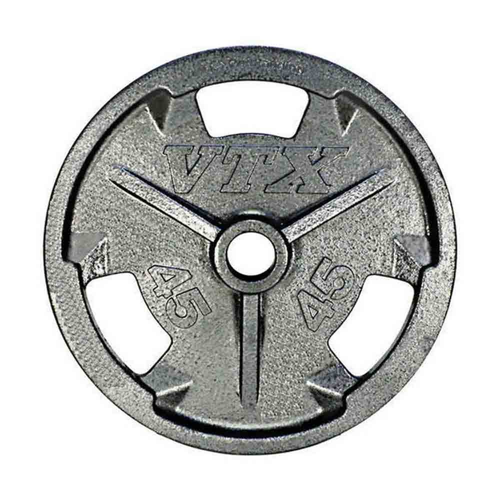 VTX 45 lb Olympic Cast Iron Grip Plate