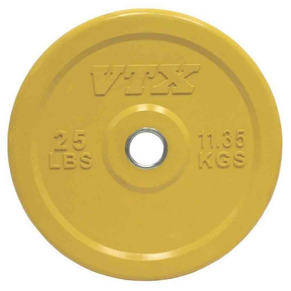 VTX 230 lbs to 410 lbs Colored Rubber Bumper Plates Set