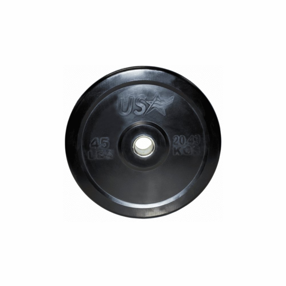 USA 235lb to 405lb. Combination Options Bumper Plate Set - Gym Gear Direct