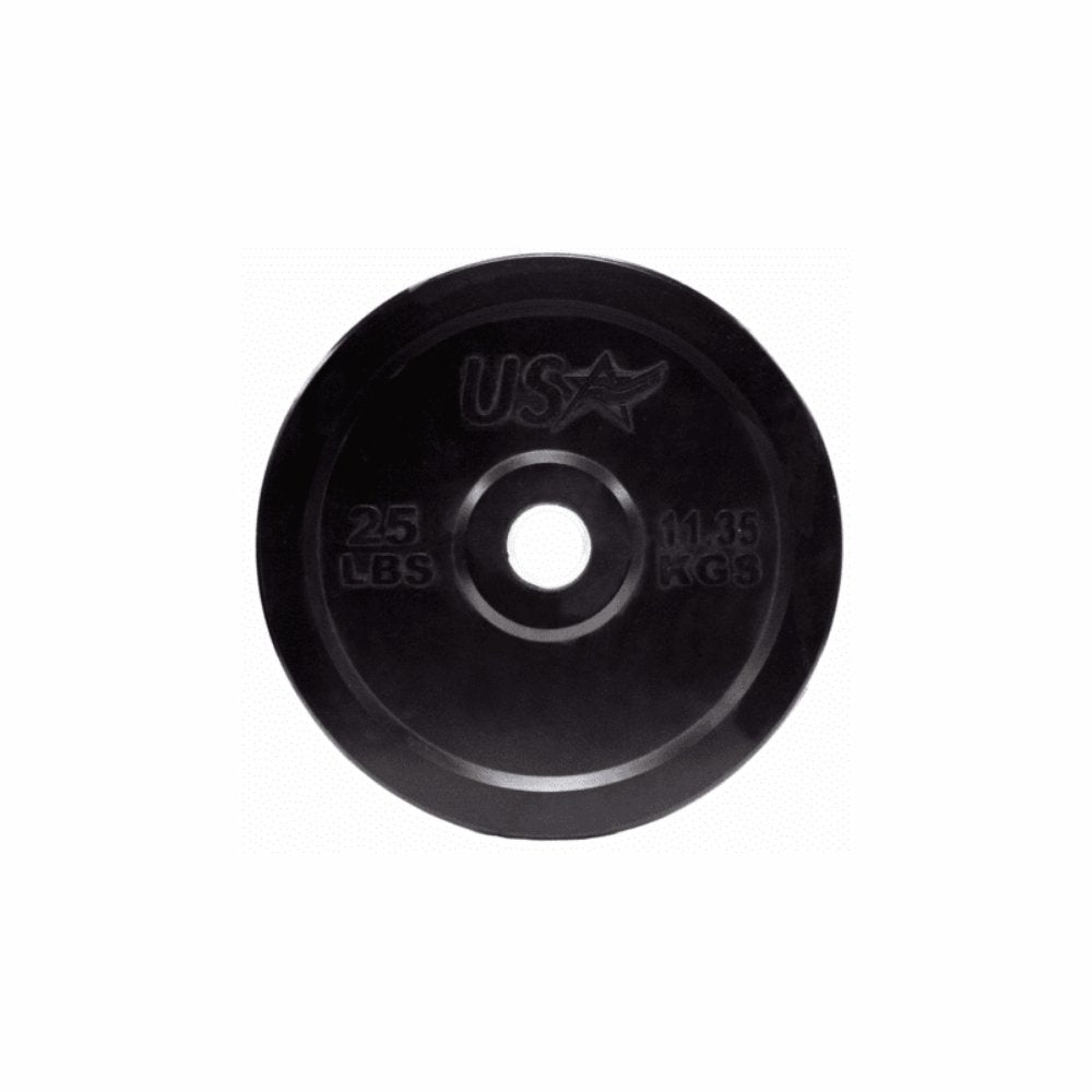 USA 305lb Bumper Plate Set - Gym Gear Direct
