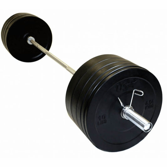 USA 305lb Bumper Plate Set - Gym Gear Direct