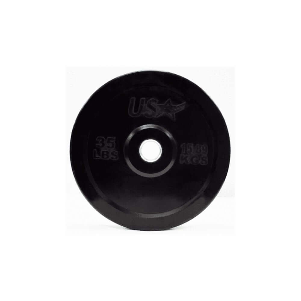 USA 305lb Bumper Plate Set - Gym Gear Direct