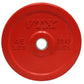 VTX Colored 275lb. Olympic Bumper Plate Weight Set - Gym Gear Direct